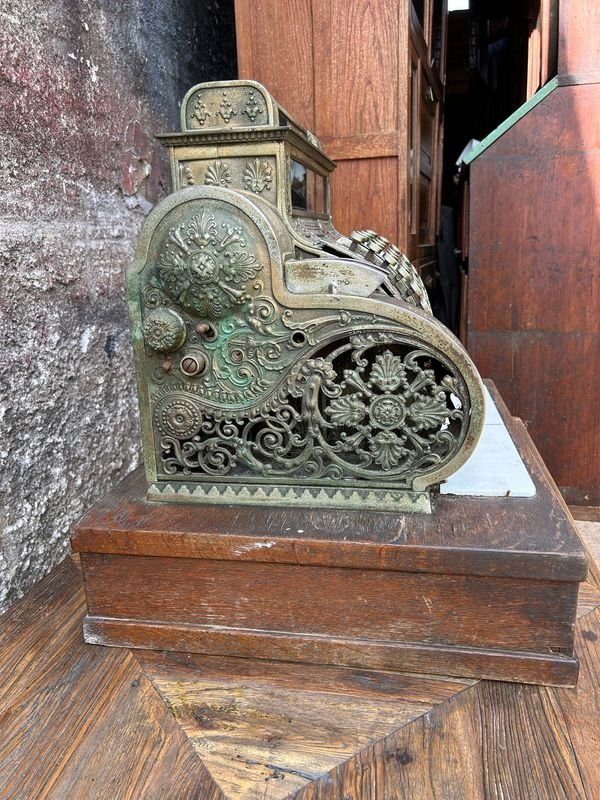 Caja Registradora Nacional 1912: Una Joya de la Historia en Excelente Estado - imagen 4