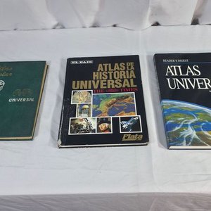 Colección de 3 Atlas Universales y Escolares - imagen 1
