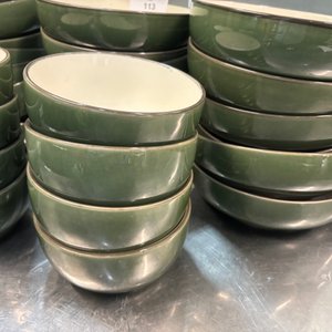 Set de 19 Platos Hondos y 8 Bowls Verdes - imagen 4