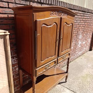 Aparador Estilo Provenzal Madera Maciza Pino Brasil Antiguo - imagen 4