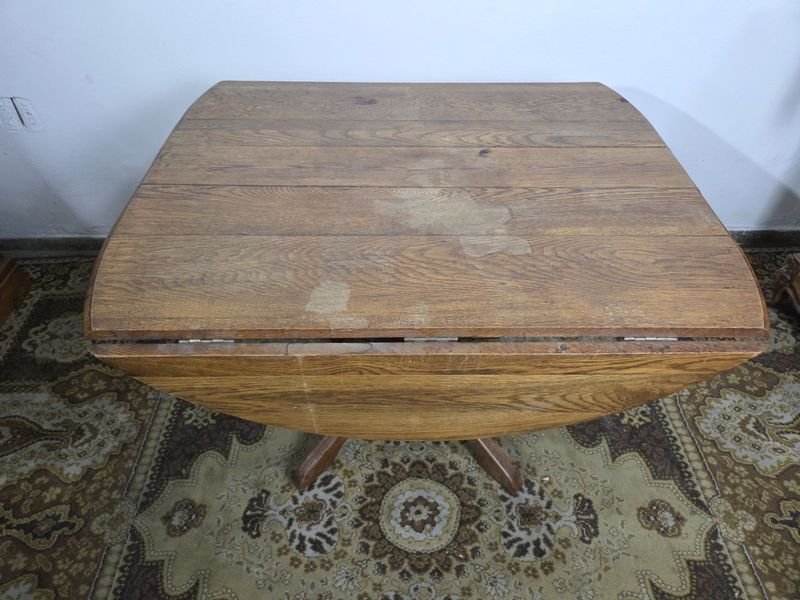 Mesa de comedor en roble macizo para venta - imagen 2