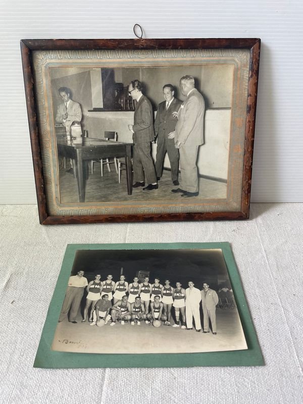 Fotos Históricas Equipo de Básquet de Colonia y Premiación en Liceo