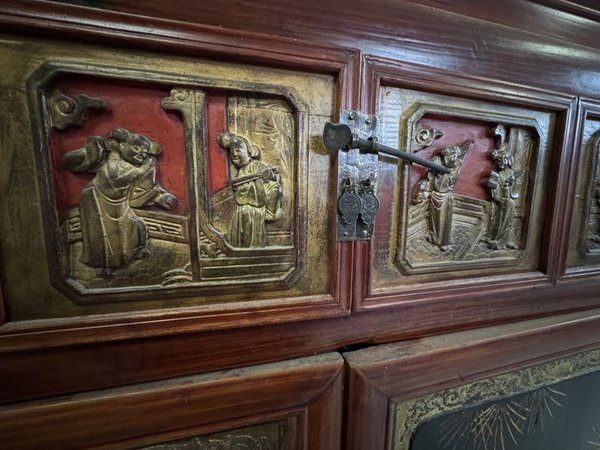 Mueble Aparador o Bárguena Chino con Estantería - imagen 4