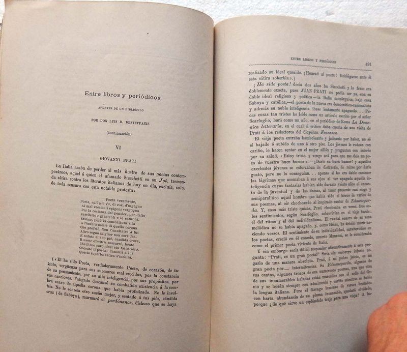 Revista Anales Del Ateneo Del Uruguay, Año III - Tomo VI - Junio, 5 de 1884 - Número 34 - imagen 6