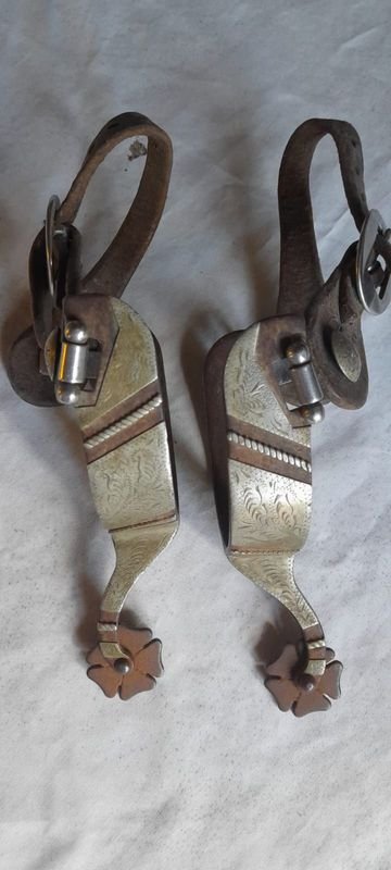 Lote siguiente: Espuelas de rodeo Norteamérica para coleccionistas