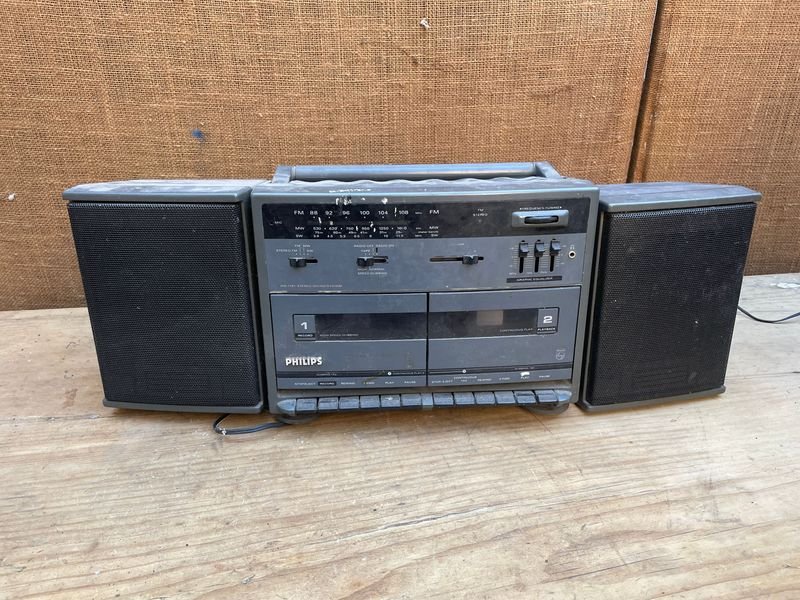 RADIO PÁSSACASSETTES PHILIPS