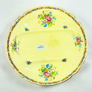 Copetinero circular en loza inglesa 27 cm - imagen 2