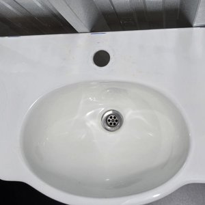 Pileta Lavatorio Ferrum Blanca Esmaltada 38x48cm - imagen 5