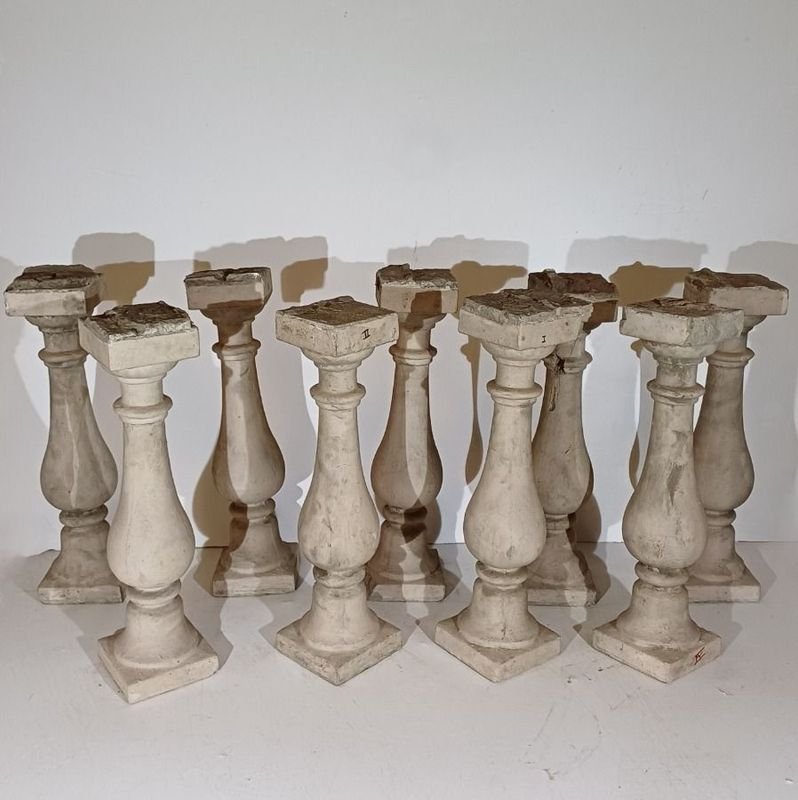 Lote siguiente: Lotes de balaustradas para decoración