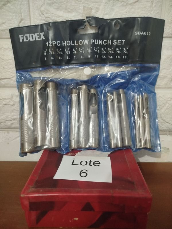 Juego de 12 Sacabocados Huecos Fodex - imagen 1