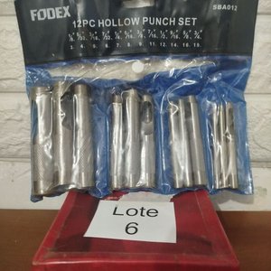 Lote anterior: Juego de 12 Sacabocados Huecos Fodex