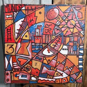 Lote anterior: Obra de Arte "Cota Sur" de Sibila Foong - Acrílico sobre Yeso 46x46 cm