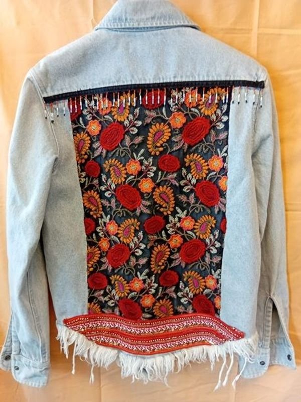 Camisa de jeans marca BH JEANS según grifa talle XS - imagen 2