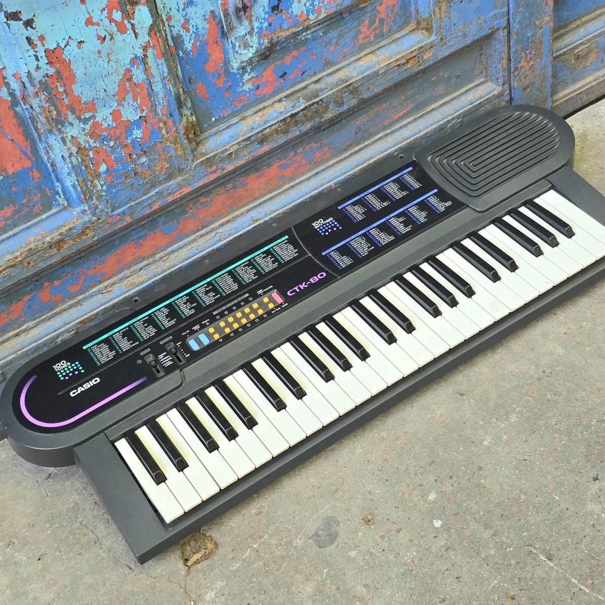 Item lote-06-teclado-casio-tk-80 - Image 1