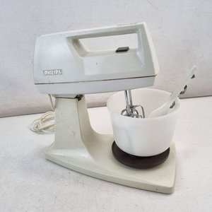 Batidora de Pie Vintage Philips con Bol y Accesorios - Color Crema - imagen 3