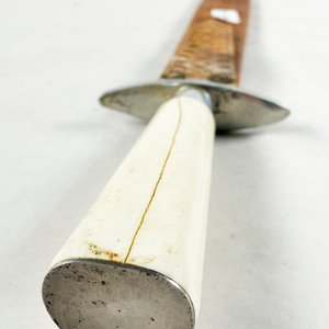 Facon Antiguo con Vaina de Cuero - Hoja de 27 cm - imagen 2