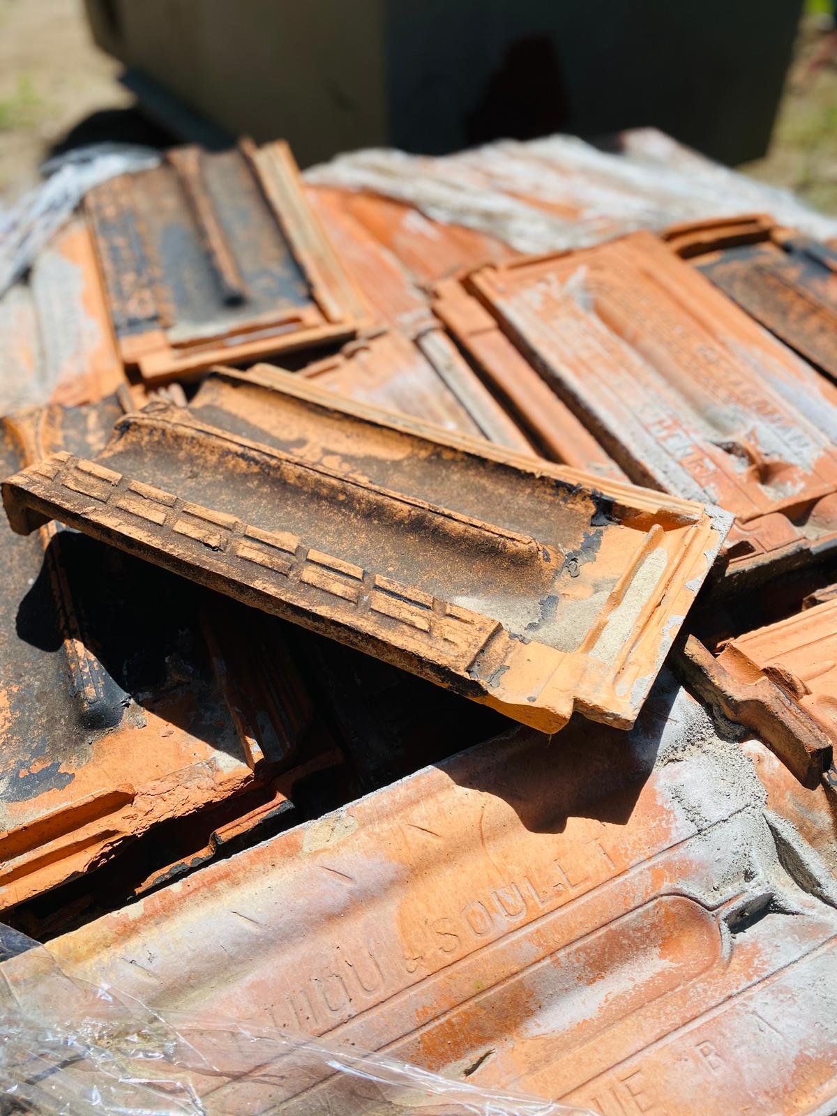 Item lote-x100-tejas-algunas-con-detalles__trashed - Image 1