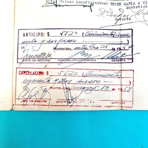 Póliza de Vida Banco de Seguros del Estado - Año 1919, Firmada - imagen 6