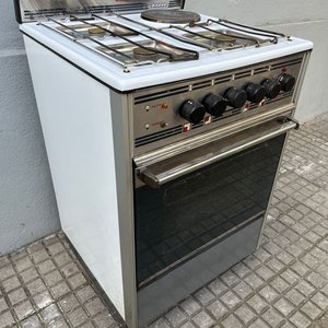 Cocina a Gas Combinada Delne Blanca con Hornallas Eléctricas - imagen 4