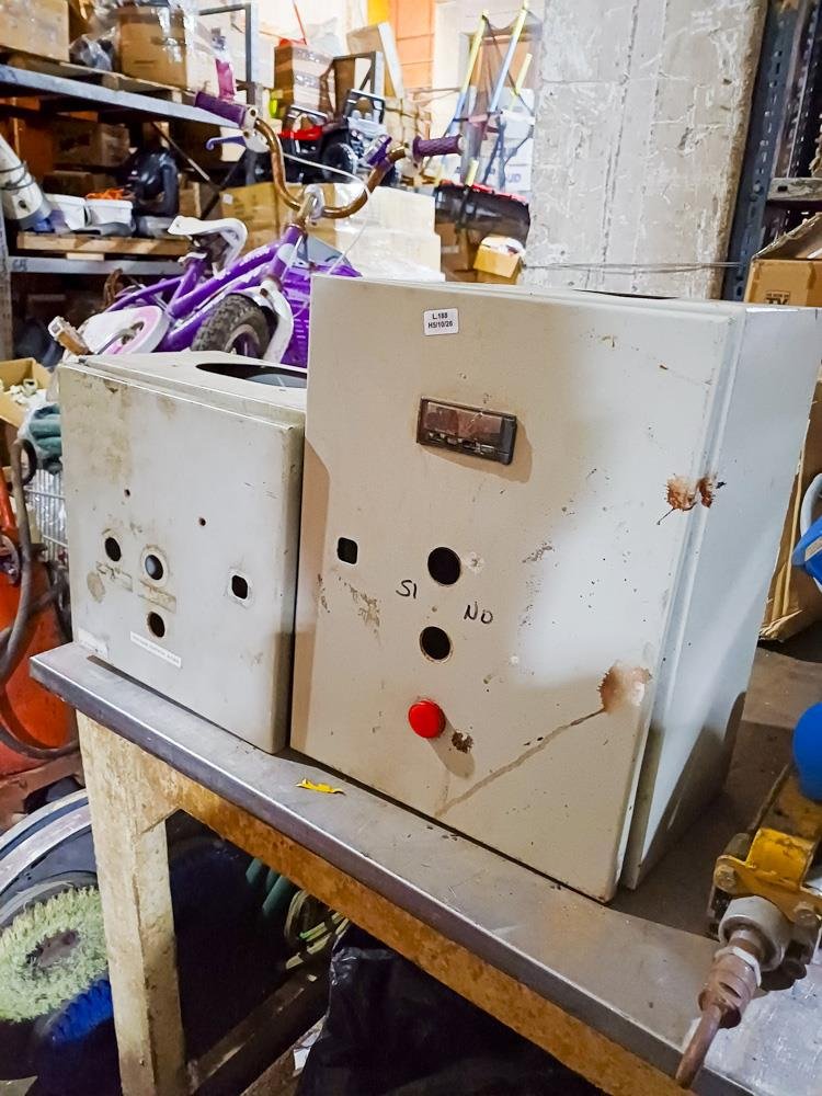 3 Tableros Eléctricos Metálicos Diferentes