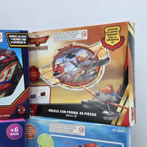 Juegos de Rompecabezas 3D Marvel, Disney y Nickelodeon x6 - imagen 4