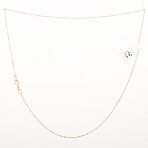 Lote siguiente: Cadena de Oro 18k Fina - 39 cm