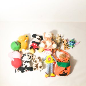 Lote de 12 Peluches Variados: Mickey, Peppa Pig, Stitch y Más - imagen 2