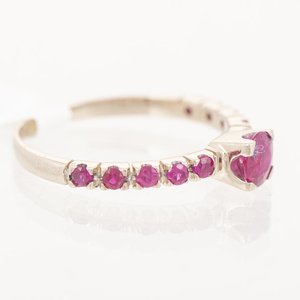 Anillo de Oro 18k con Rubíes - imagen 2
