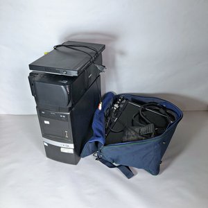 Lote siguiente: Computadora Completa con Torre, Monitor, Impresora Canon y Accesorios