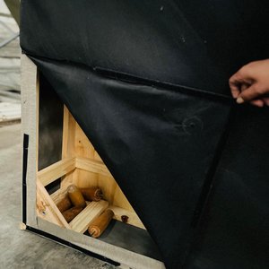 Box de Sommier para 2 Plazas, Color Gris con Patas - imagen 3
