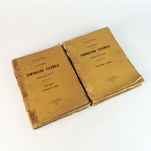Lote anterior: 2 Tomos Historia de la Dominación Española en el Uruguay por Francisco Bauzá (1929)