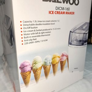 Máquina de Helados Daewoo DICM-160, 1.5 Litros, Nueva en Caja - imagen 7