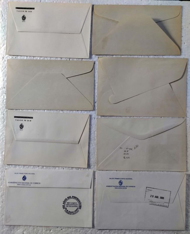 Colección de sobres primer día uruguayos sobre salud y temas sanitarios - imagen 2