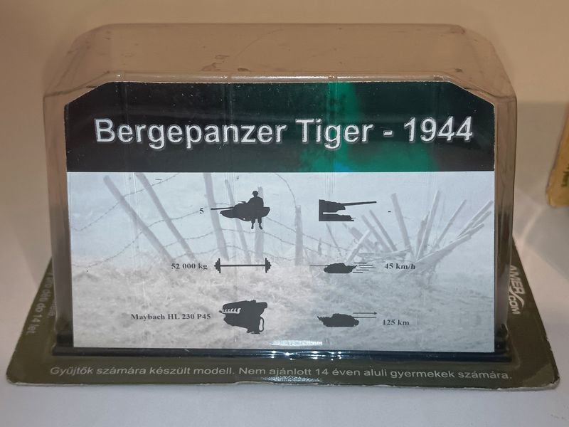 Modelos de tanques Bergepanzer Tiger y Cromwell Mk.IV en escala 1:72 - imagen 3