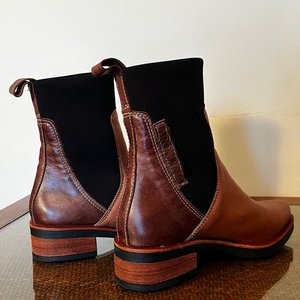 Botas La Romana Cuero Whisky Talle 36 Diseño Italiano - imagen 5