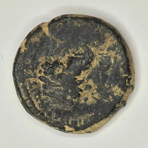 Moneda Romana Provincial AE de Samosata, Commagene (117-138 d.C.)
