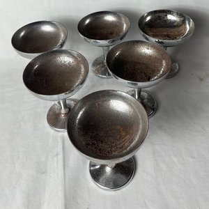 Juego de 6 Copas de Platina Estilo Vintage - imagen 3