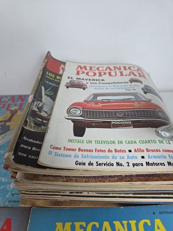 Gran lote de revistas Mecánica Popular década de los 60 y 70 - imagen 3