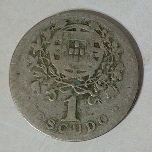 Moneda de 1 Escudo Portugués de 1928 - imagen 2