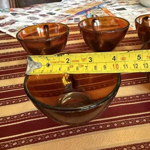 Juego de 5 Tazas Ambar Diseño Clásico - imagen 5
