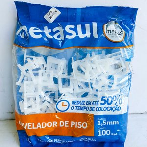 Lote siguiente: 12 Paquetes Niveladores de Piso Metasul 1.5 mm