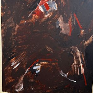 Oleo sobre Fibra "Caballo" por Analía Sandleris - 90x70 cm - imagen 2