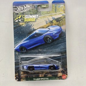 Hot Wheels McLaren Speedtail Plata Serie Silver Surge - imagen 1