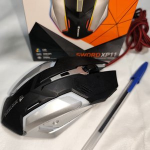 Mouse Gamer Óptico Jertech Sword XP11 USB con Luces LED, Nuevo en Caja - imagen 2