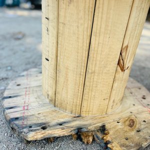 Lote de 2 Bobinas de Madera Grandes - imagen 3