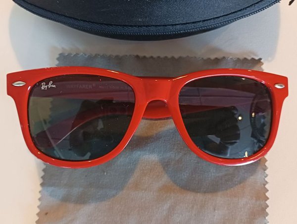 Lentes Ray Ban Wayfarer originales Rojos - imagen 2