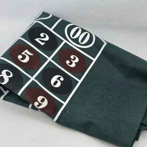 Paño de Juego para Black Jack y Ruleta Verde 1.8 x 0.9 mts - imagen 2