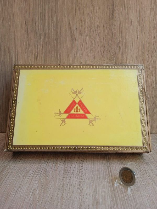 Caja de Habanos en Madera (Monte Cristo) para Guardar Objetos - imagen 1