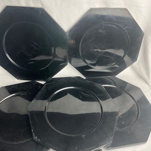 Set de 6 Sitiales Octogonales Negros en Acrílico - imagen 2