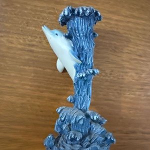Candelabro de Delfín Decorativo - imagen 3